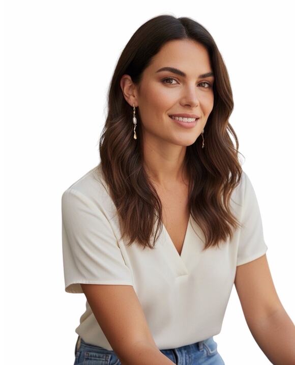 Lucky Brand Jewelry - Lucky Brand NWT Freshwater Pearl Gold Tone Linear Drop Dangle Earrings